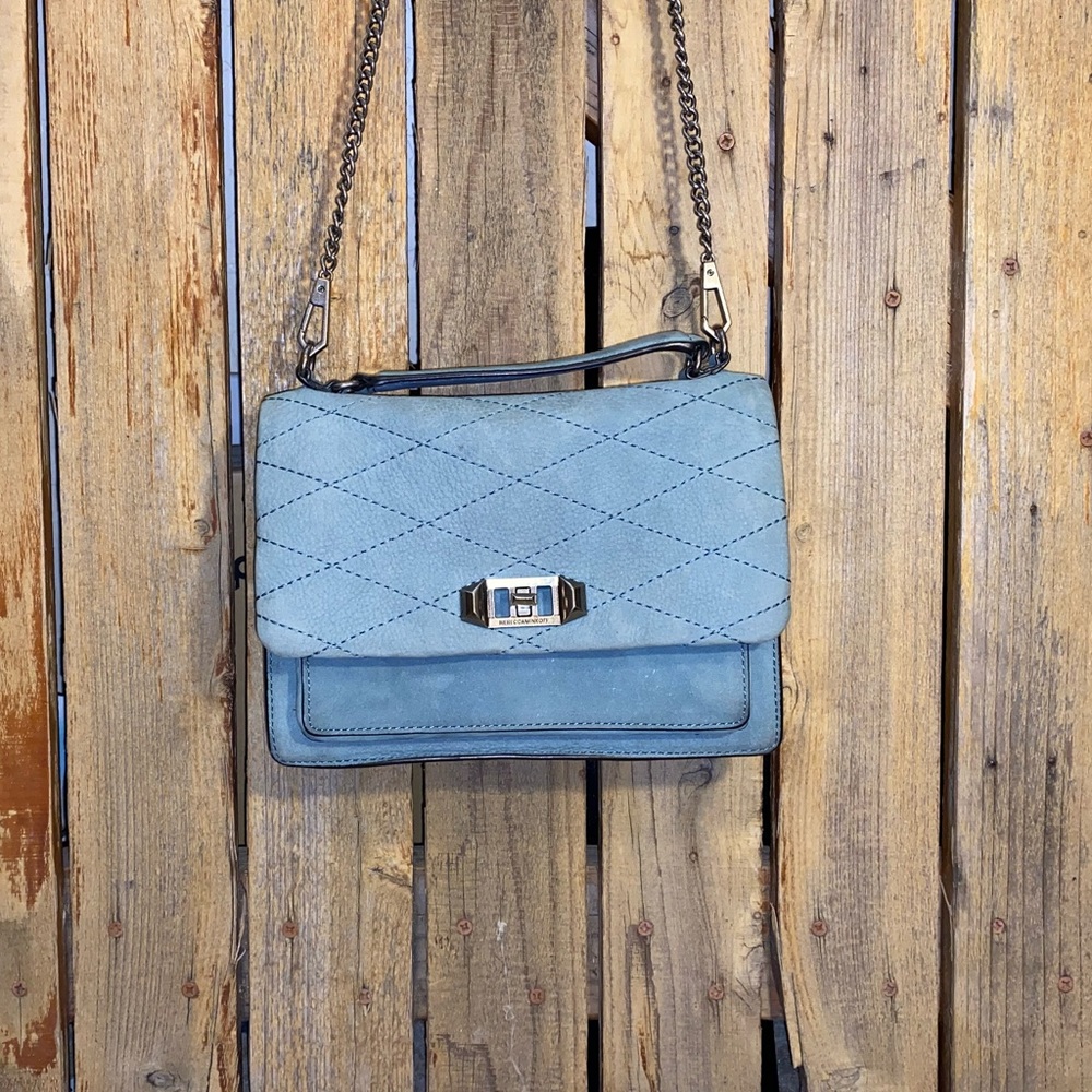 Rebecca Minkoff Je t’aime Medium Crossbody Nubuck